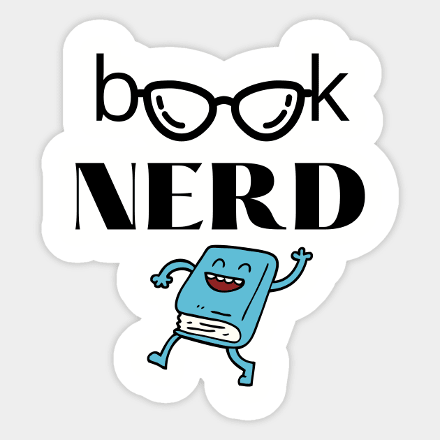 Book Nerd Sticker by hippyhappy